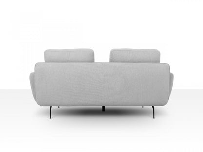 Light Gray Sofa With Black Legs