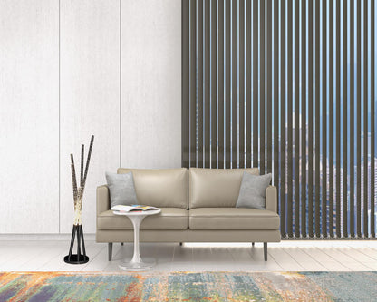 Chrome 5-Light Tubular Contemporary Floor Lamp