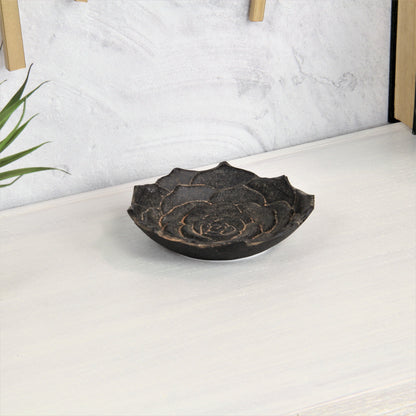 Black Novelty Metal Handmade Tray