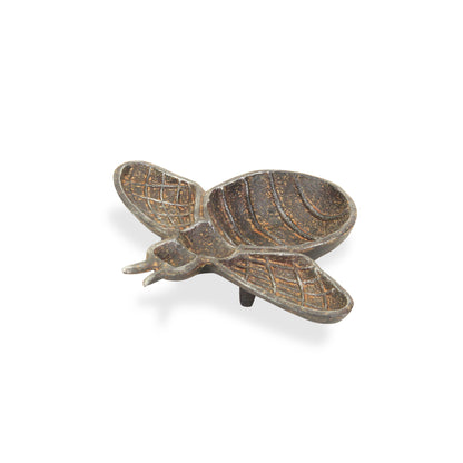 Gray Bumble Bee Metal Handmade Tray