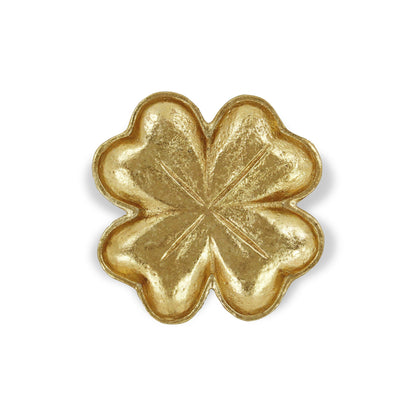 Gold Shamrock Metal Handmade Vanity Tray