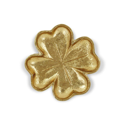 Gold Shamrock Metal Handmade Vanity Tray