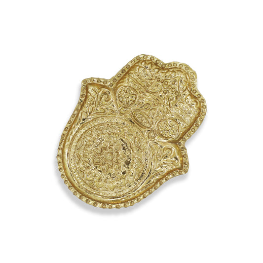 Gold Novelty Metal Handmade Tray