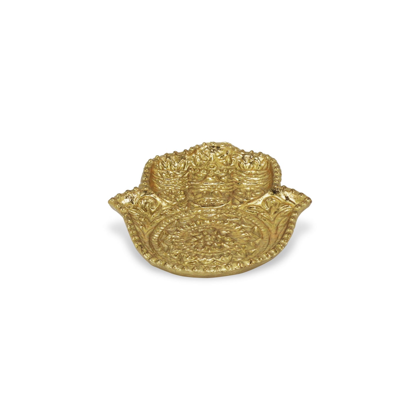Gold Novelty Metal Handmade Tray