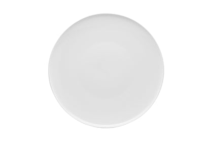 White Six Piece Porcelain Set of 6 Salad Plate Set