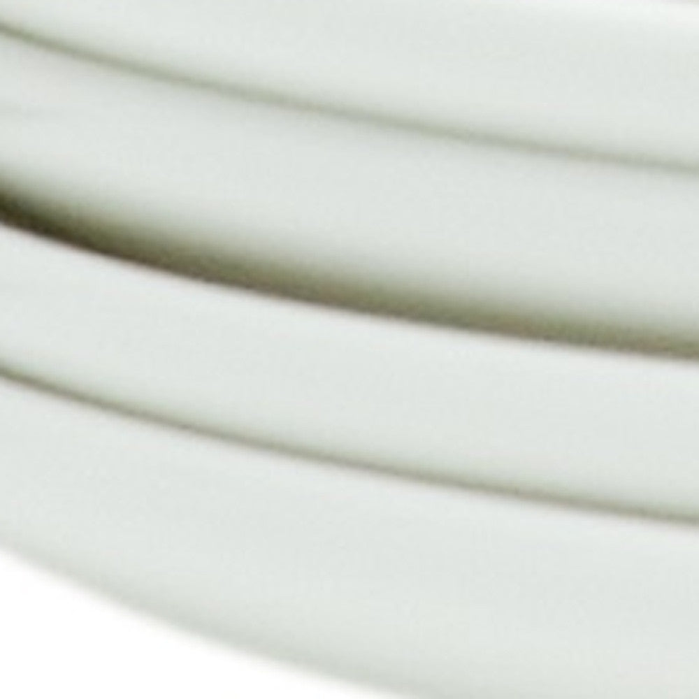 White Six Piece Porcelain Set of 6 Salad Plate Set