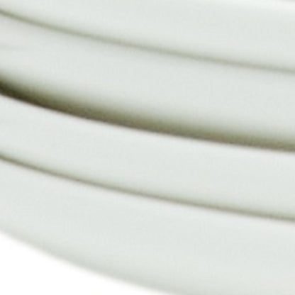 White Six Piece Porcelain Set of 6 Salad Plate Set