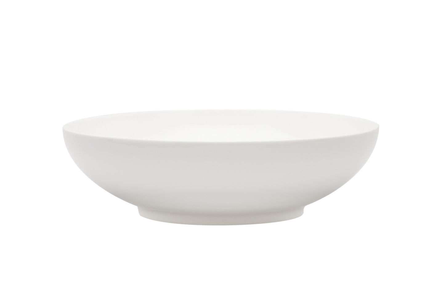 White Six Piece Porcelain Set of 6 Bowl Set