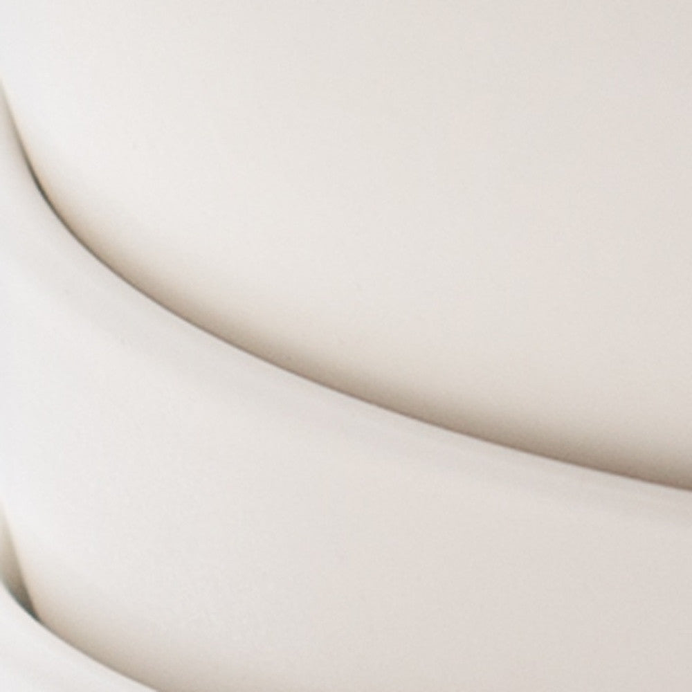 White 4-Piece Porcelain Set of 4 Bowl Set
