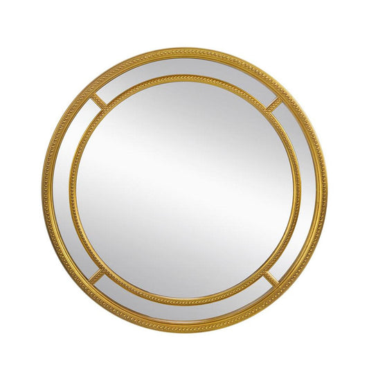 Gold Double Frame Accent Mirror
