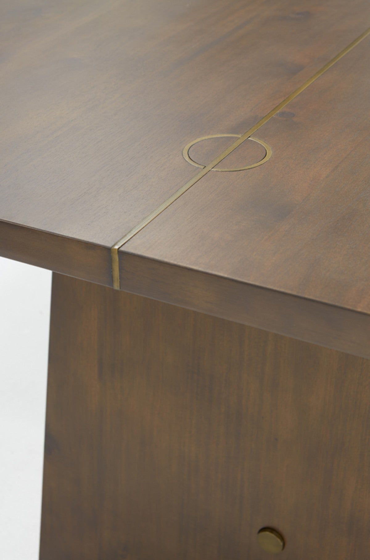 Dark Mango Rectangular Solid Wood Dining Table
