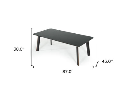 Ebony Dining Table