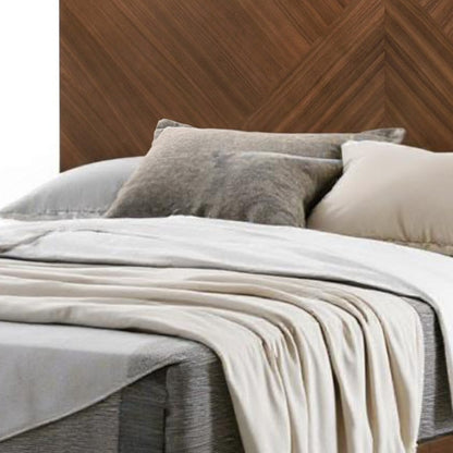 Brown Wood California King Bed