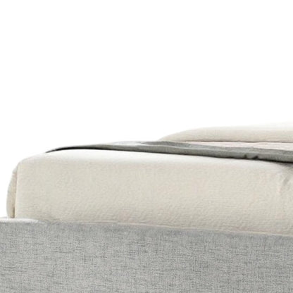 Hammond Gray Upholstered Bed Frame
