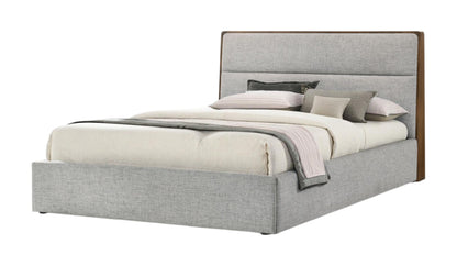 Hammond Gray Upholstered Bed Frame