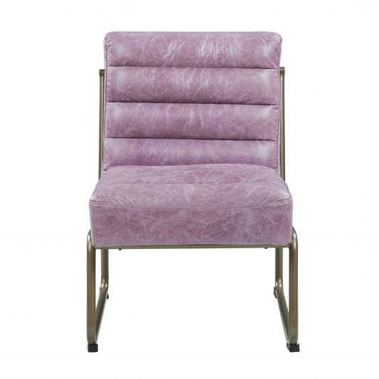 Wisteria Top Grain Leather Chair