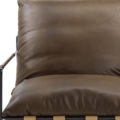 Jaxson Top Grain Leather Lounge Chair