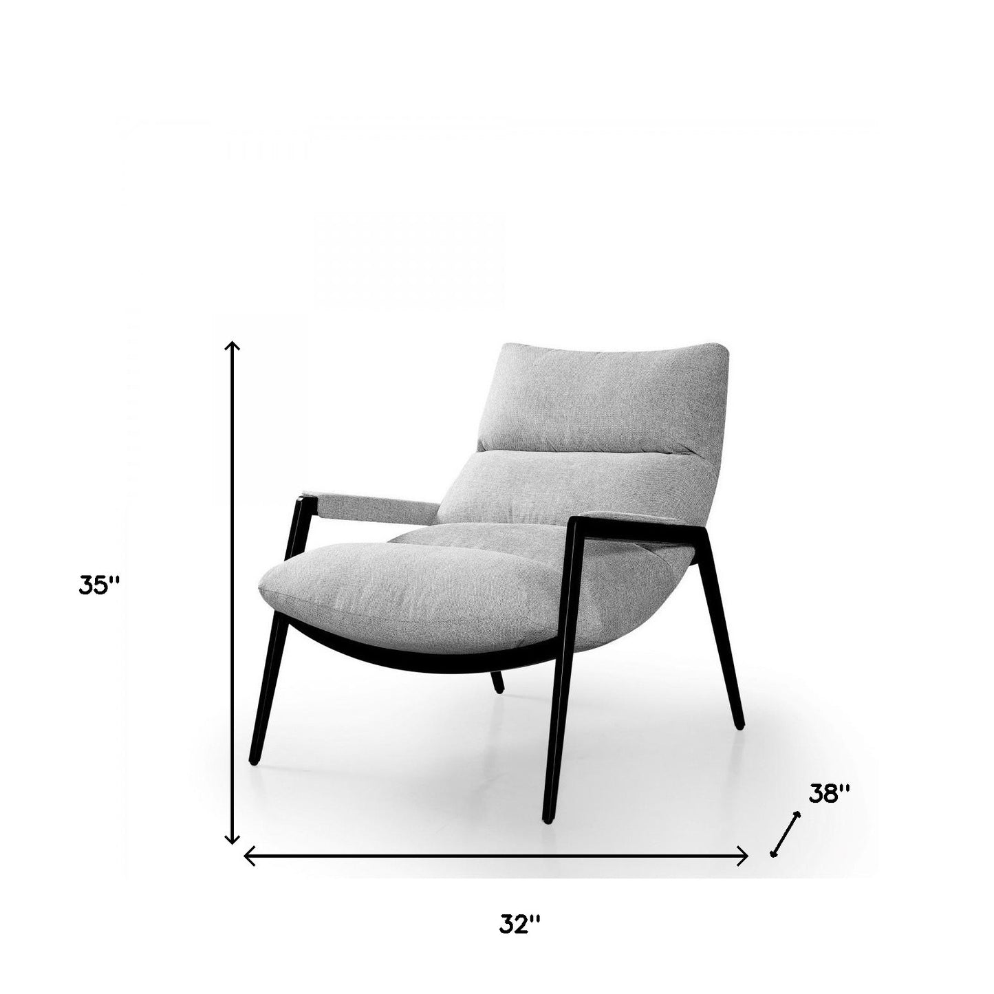 Gray Connor Arm Chair