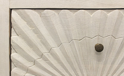 Ivory 2 Drawer Nightstand