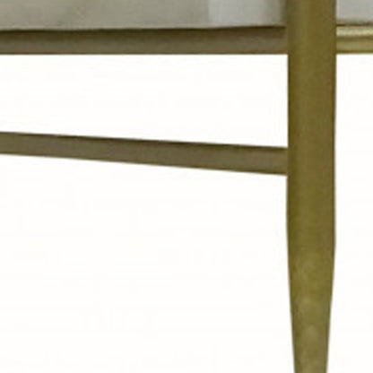 White 2 Drawer Nightstand
