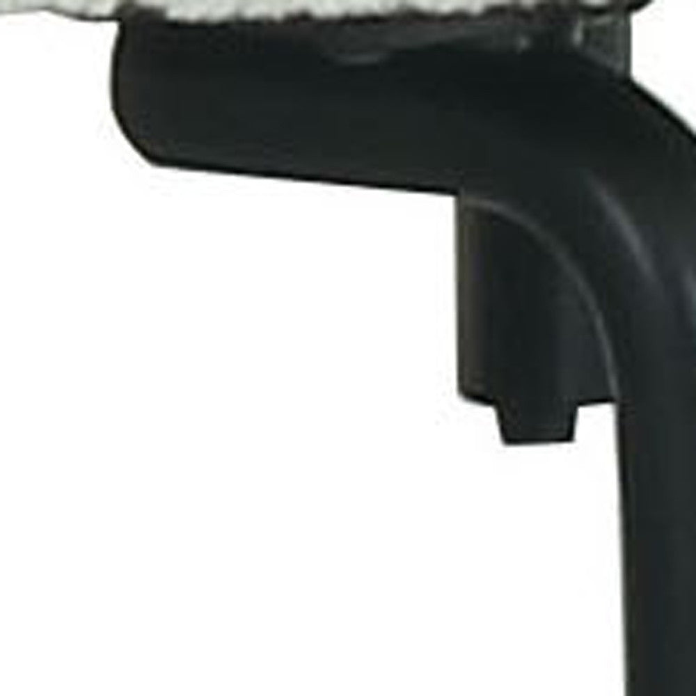 White Sofa With Black Legs