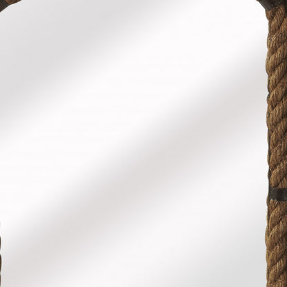 Brown Rope Accent Mirror