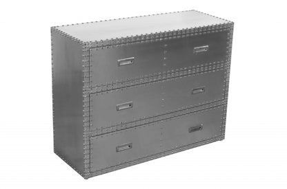 Acacia Solid Wood 3-Drawer Chest