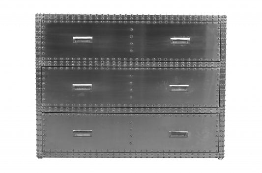 Acacia Solid Wood 3-Drawer Chest