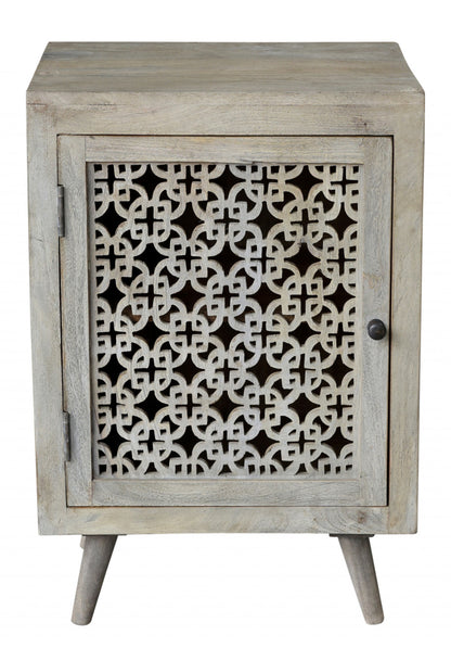 Gray Wash Nightstand