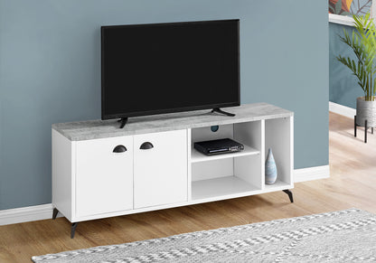 White Media Console
