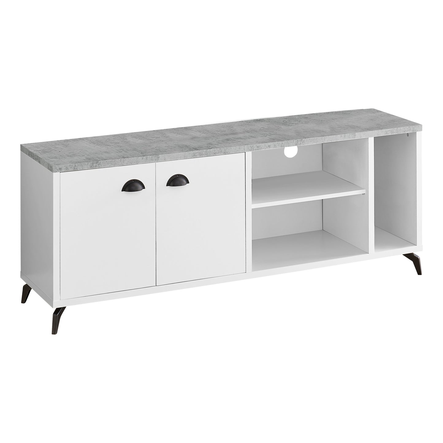 White Media Console