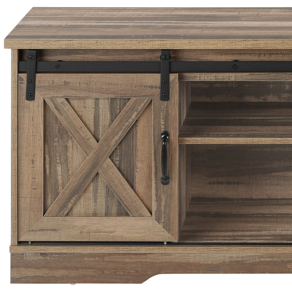 Brown Media Console