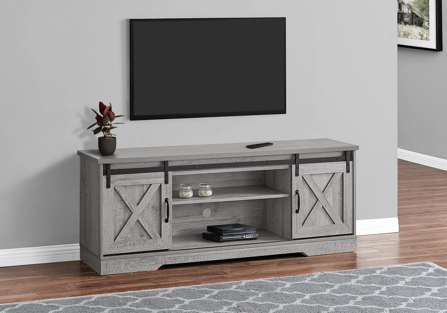 Grey Media Console
