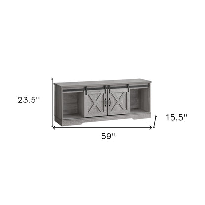 Grey Media Console