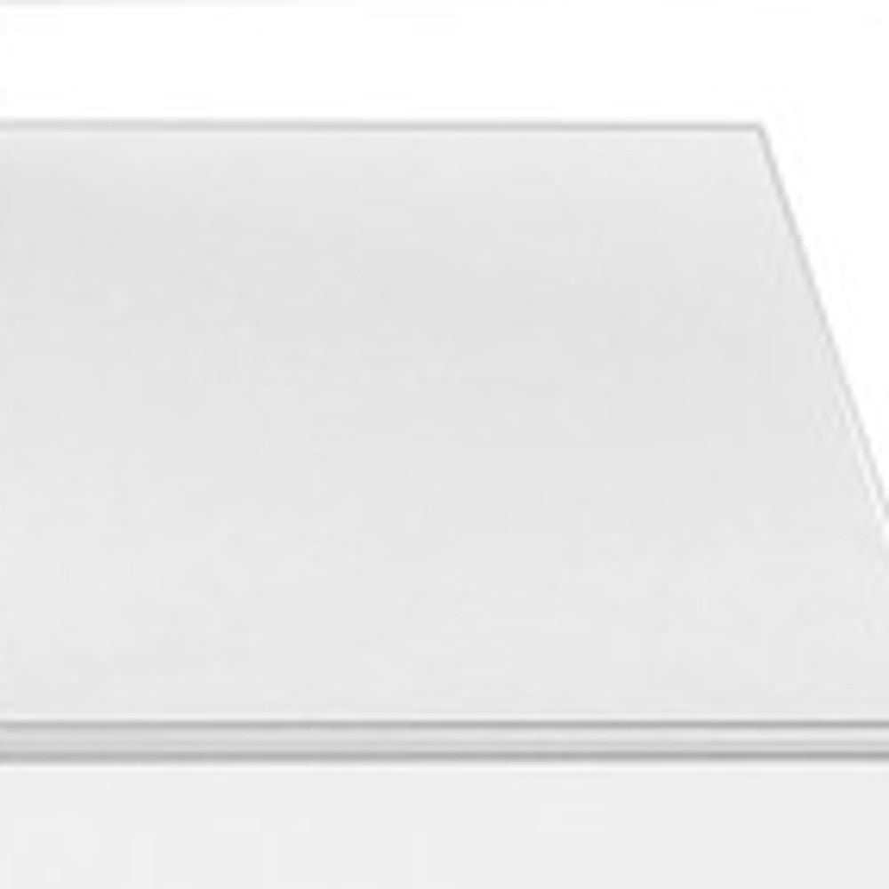 White Media Console