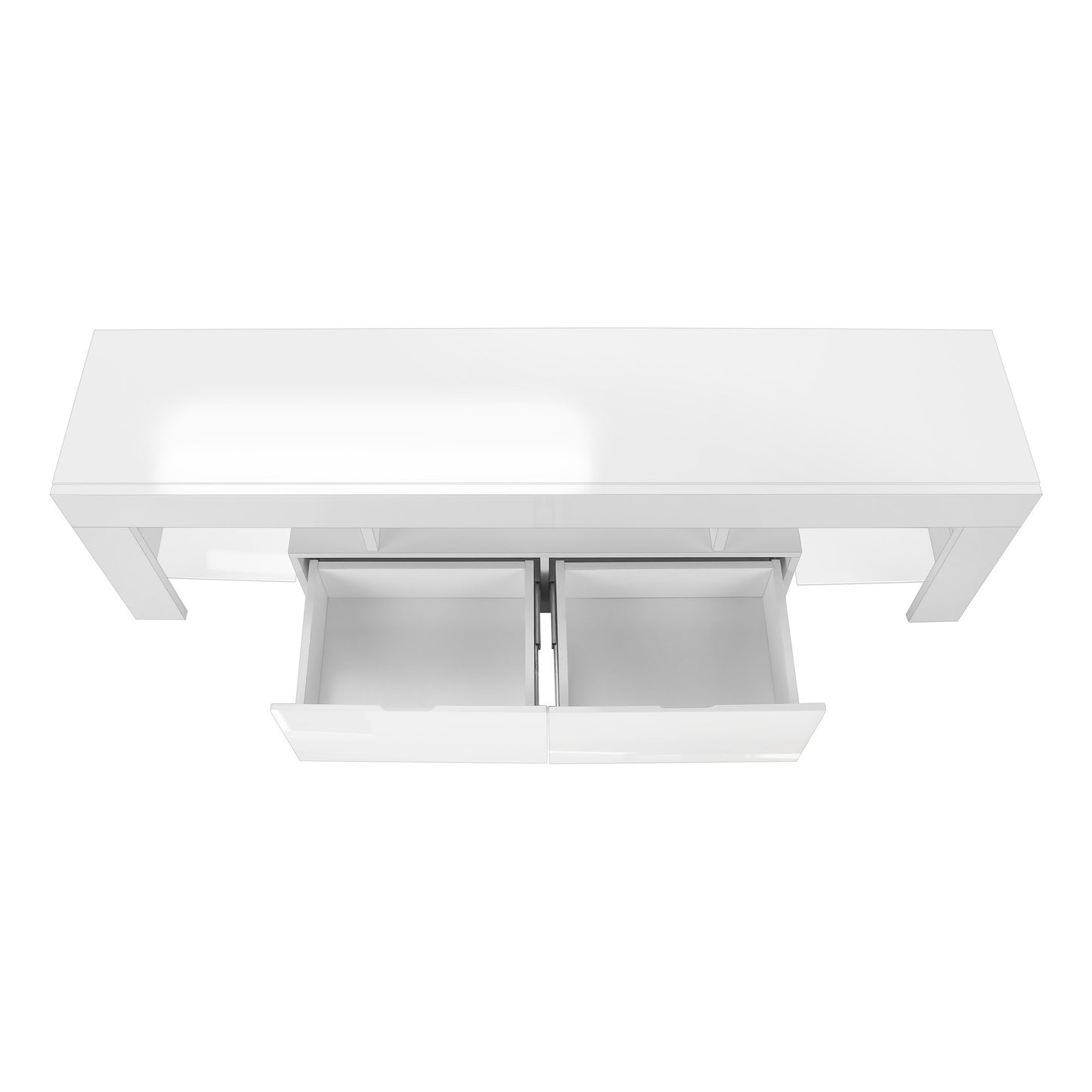 White Media Console
