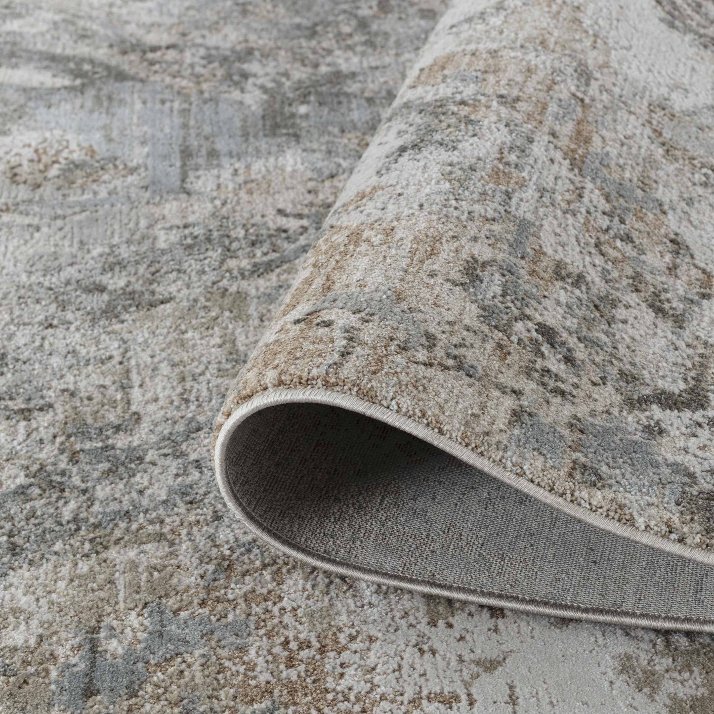 9 x 12 Beige Power Loom Rug
