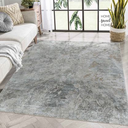 9 x 12 Beige Power Loom Rug