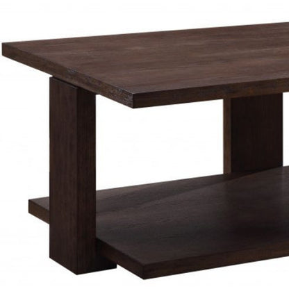 Walnut Manufactured Wood Coffee Table