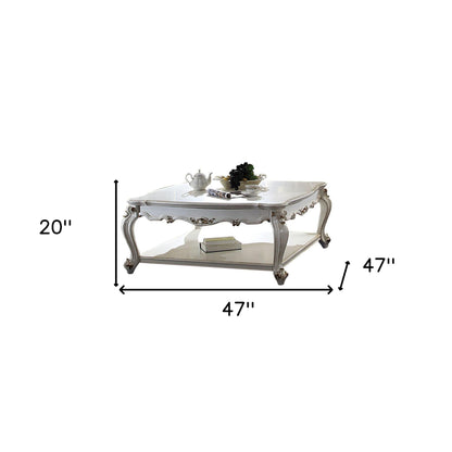 Pearl Wood Coffee Table