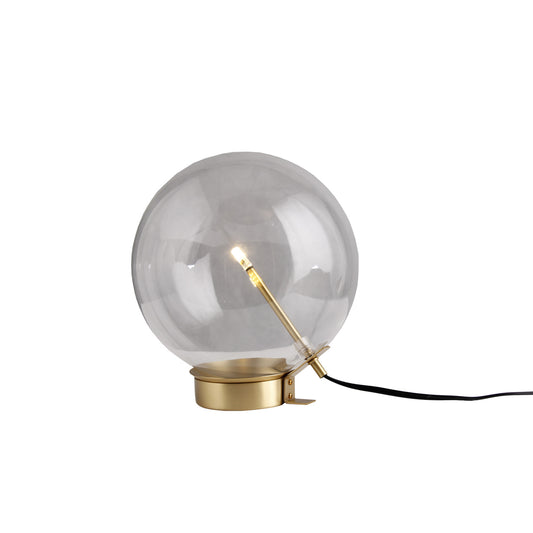 Brass Globe Table Lamp