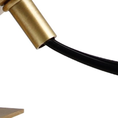 Brass Globe Table Lamp