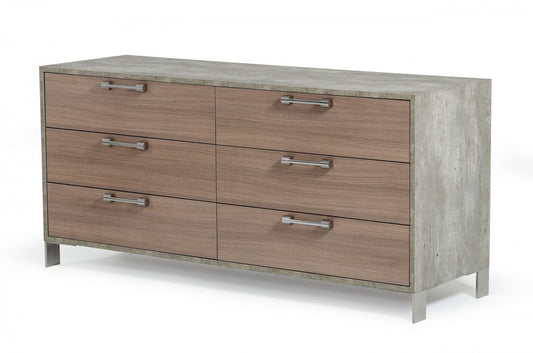 Gold Solid Wood Dresser