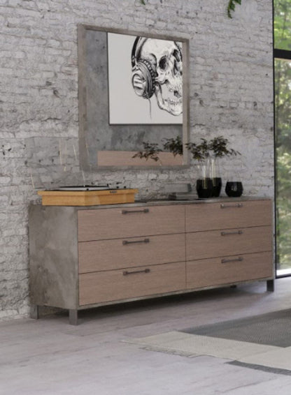Gold Solid Wood Dresser
