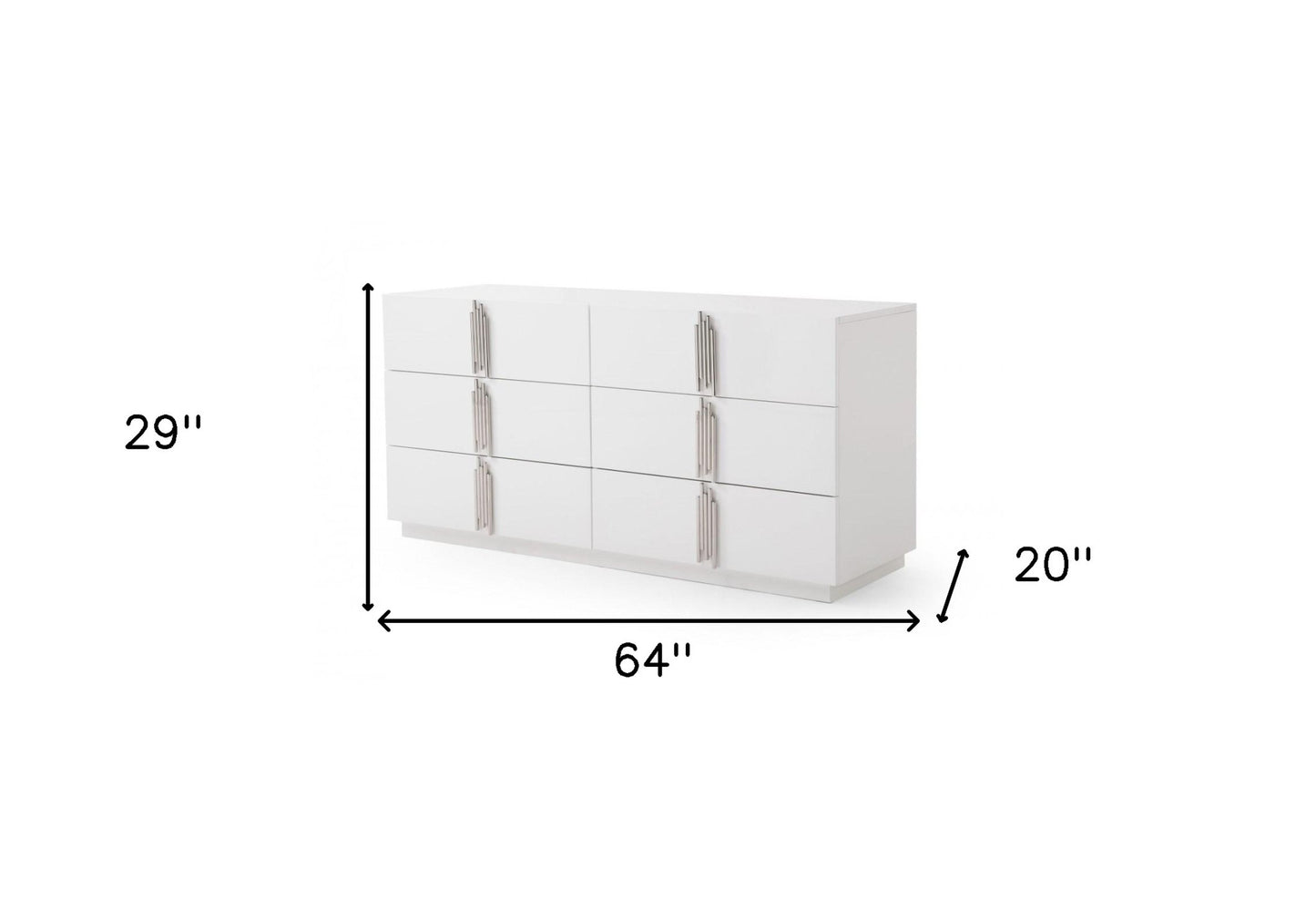 Natural Unfinished Wood Ten Drawer Dresser