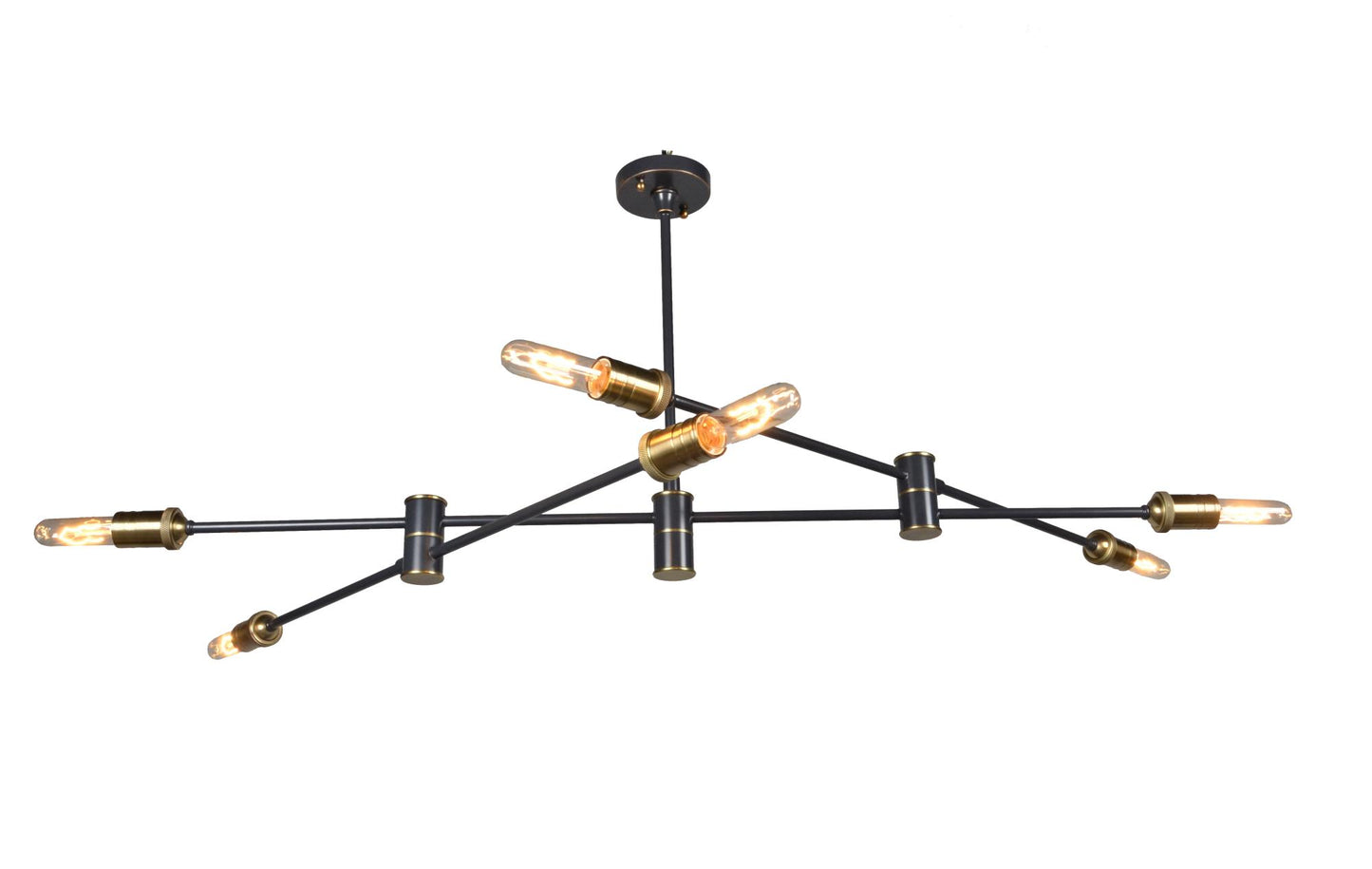 Bronze Sputnik 6 Light Chandelier
