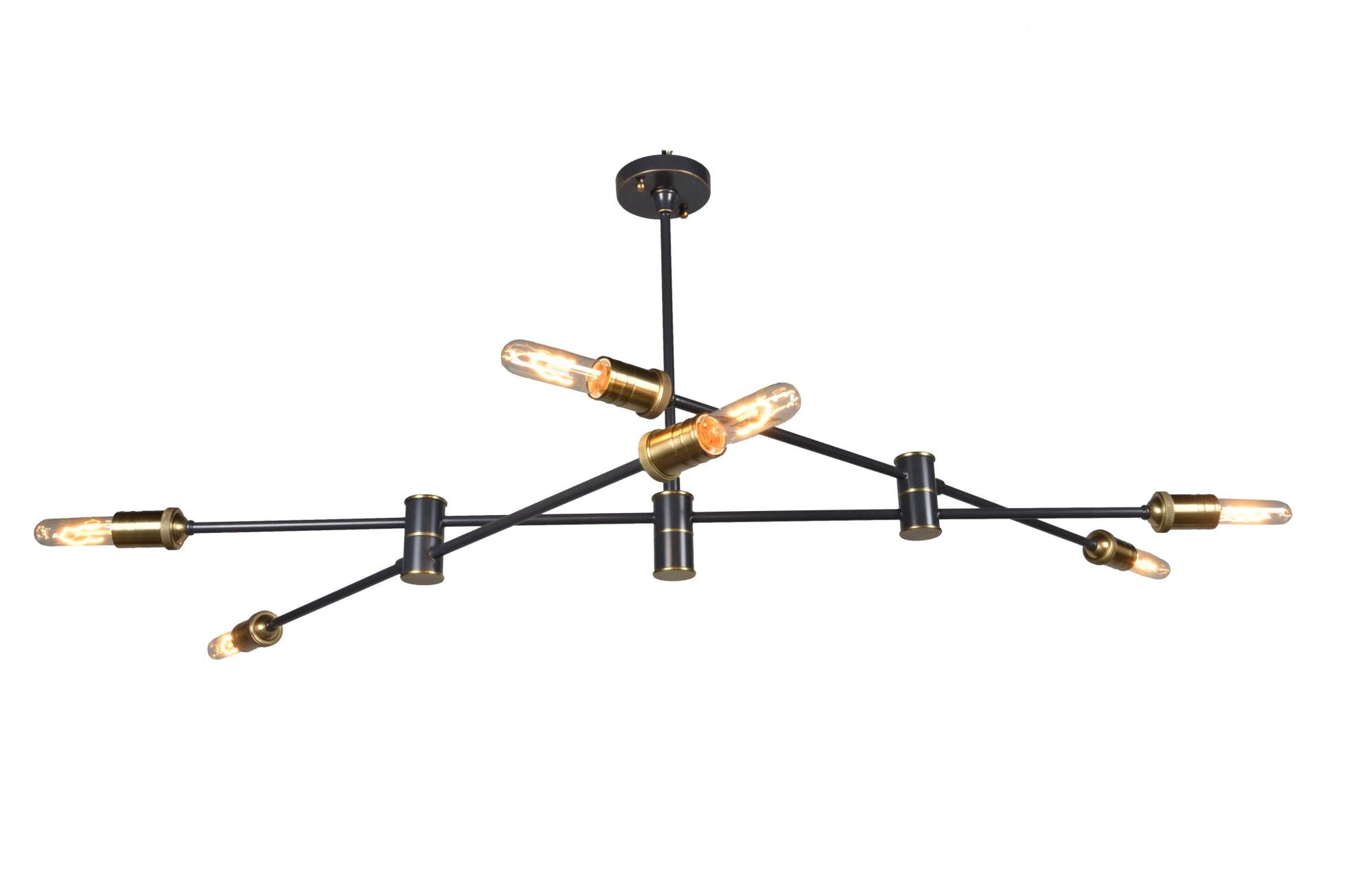 Bronze Sputnik 6 Light Chandelier