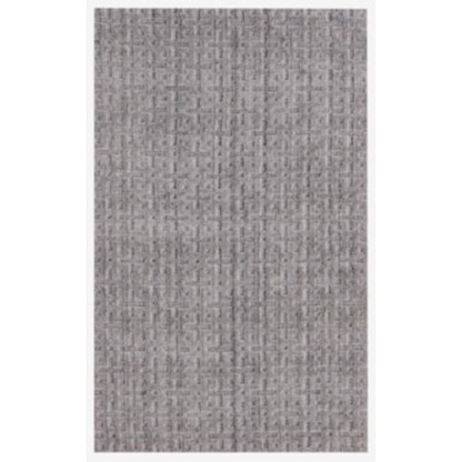 8 x 10 Tan & Charcoal Hand Loomed Rug