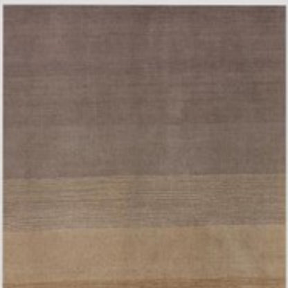 8 x 10 Gold & Rust Hand Loomed Rug