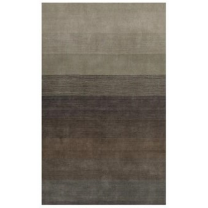 8 x 10 Expresso & Brown Hand Loomed Rug